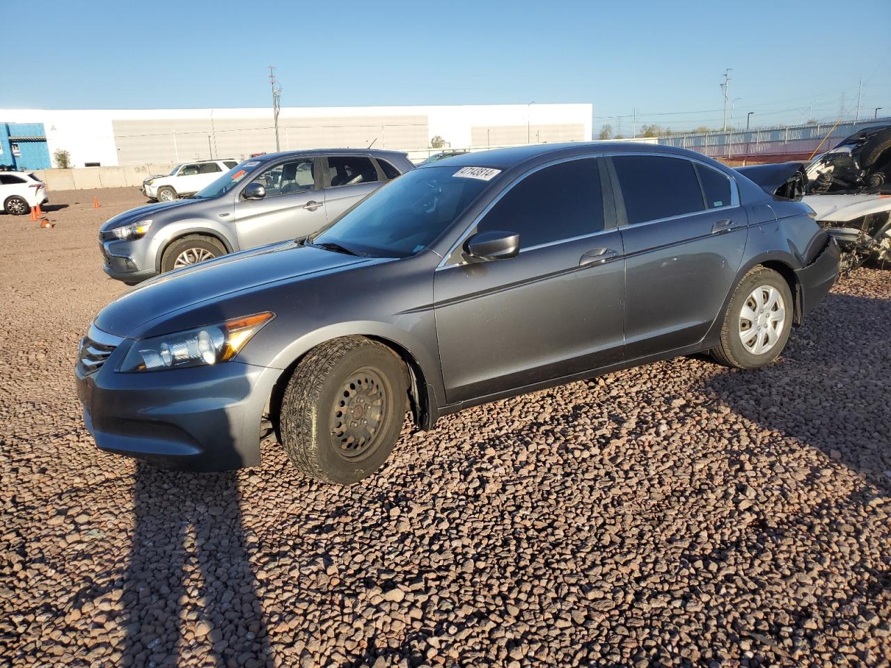 1HGCP2F3XCA000707 2012 Honda Accord Lx