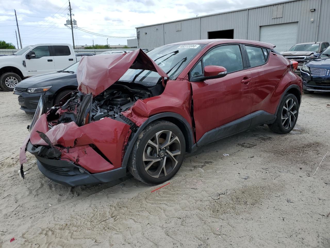 2018 Toyota C-Hr Xle vin: NMTKHMBX4JR042364