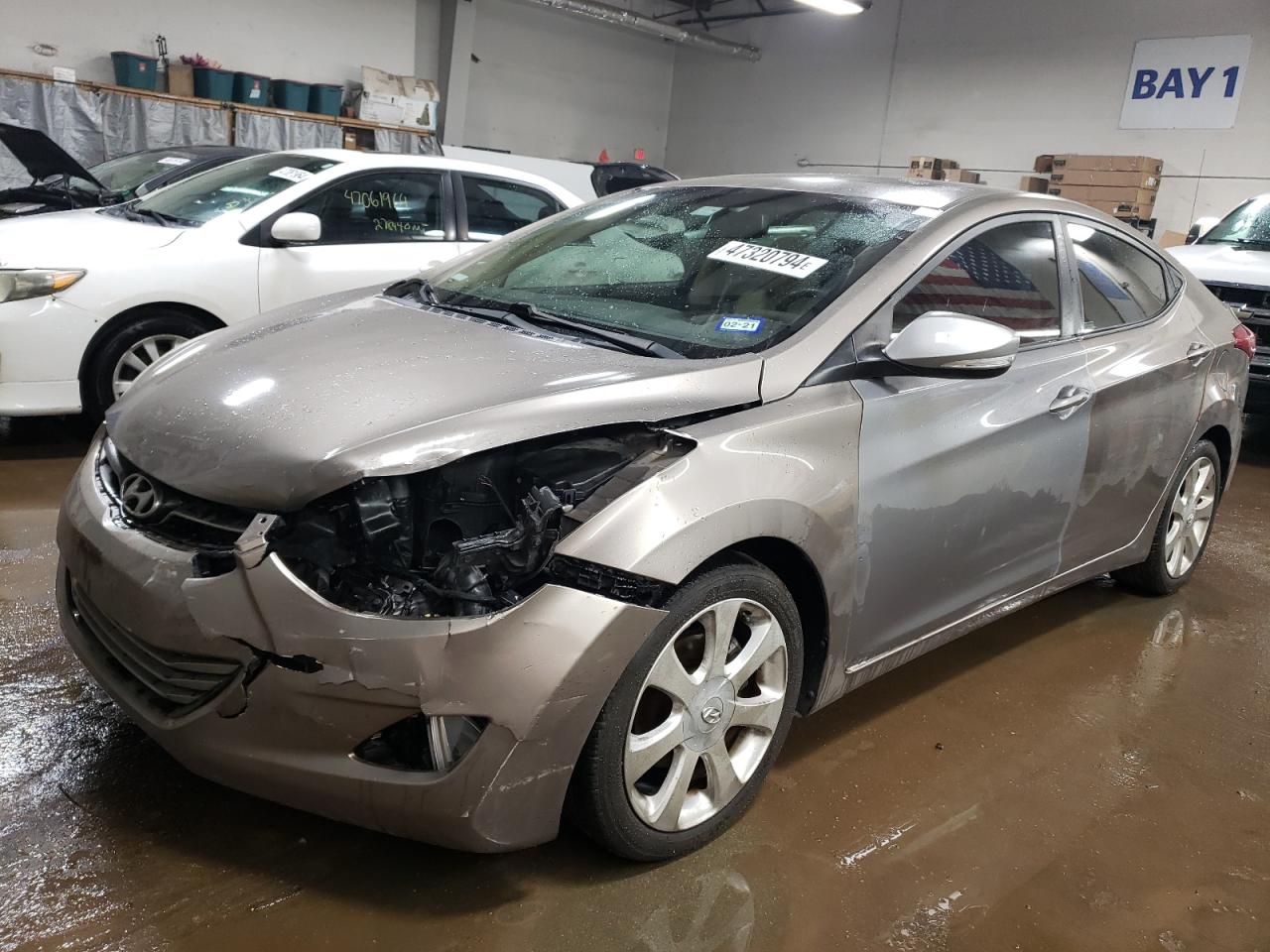 5NPDH4AE7CH132563 2012 Hyundai Elantra Gls