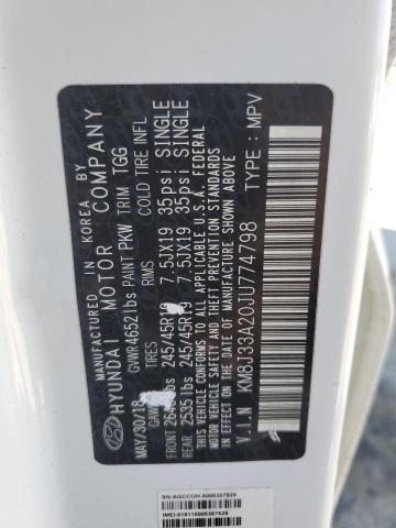 2018 HYUNDAI TUCSON VAL - KM8J33A20JU774798
