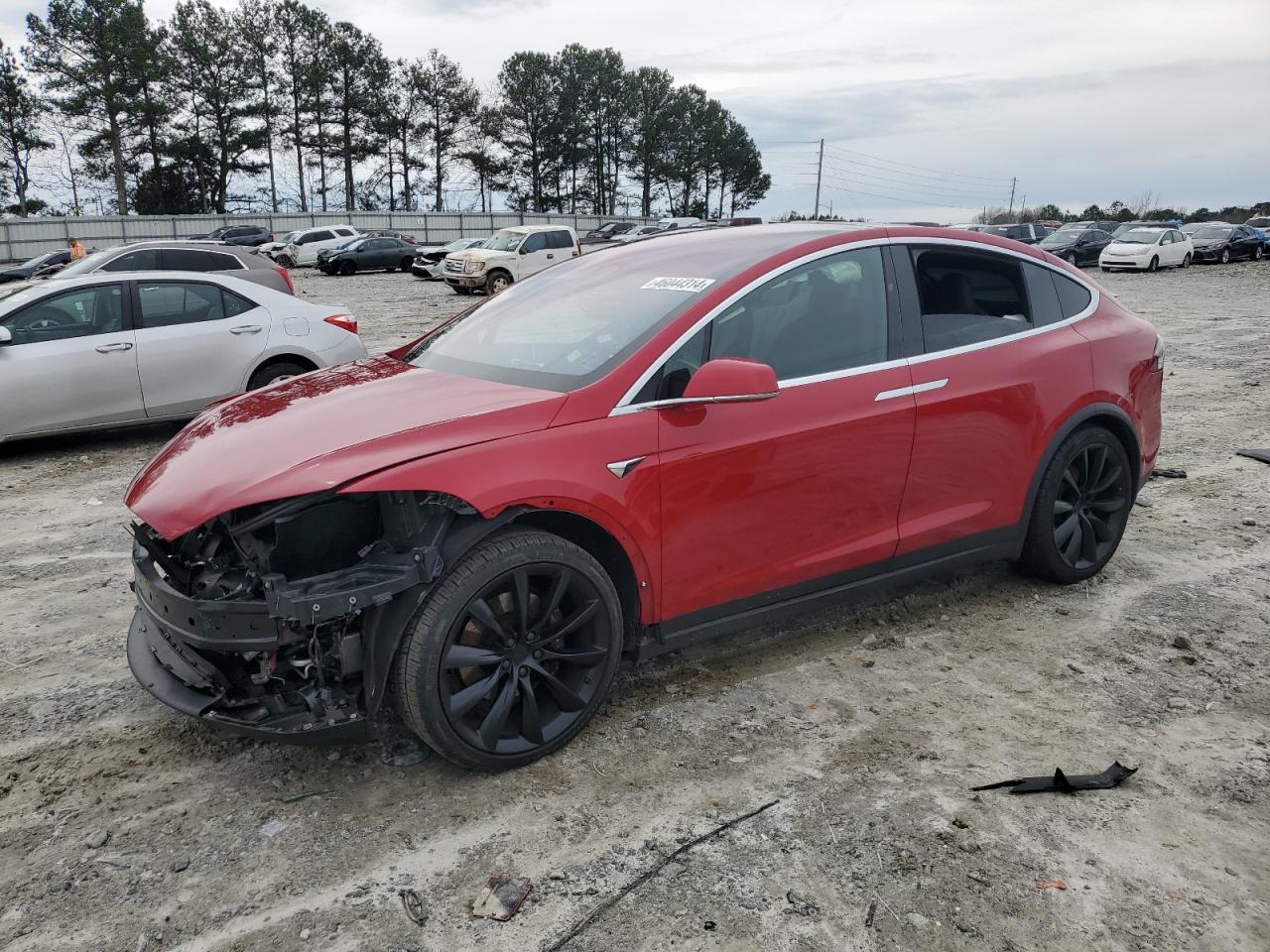 2020 Tesla Model X vin: 5YJXCBE22LF234383