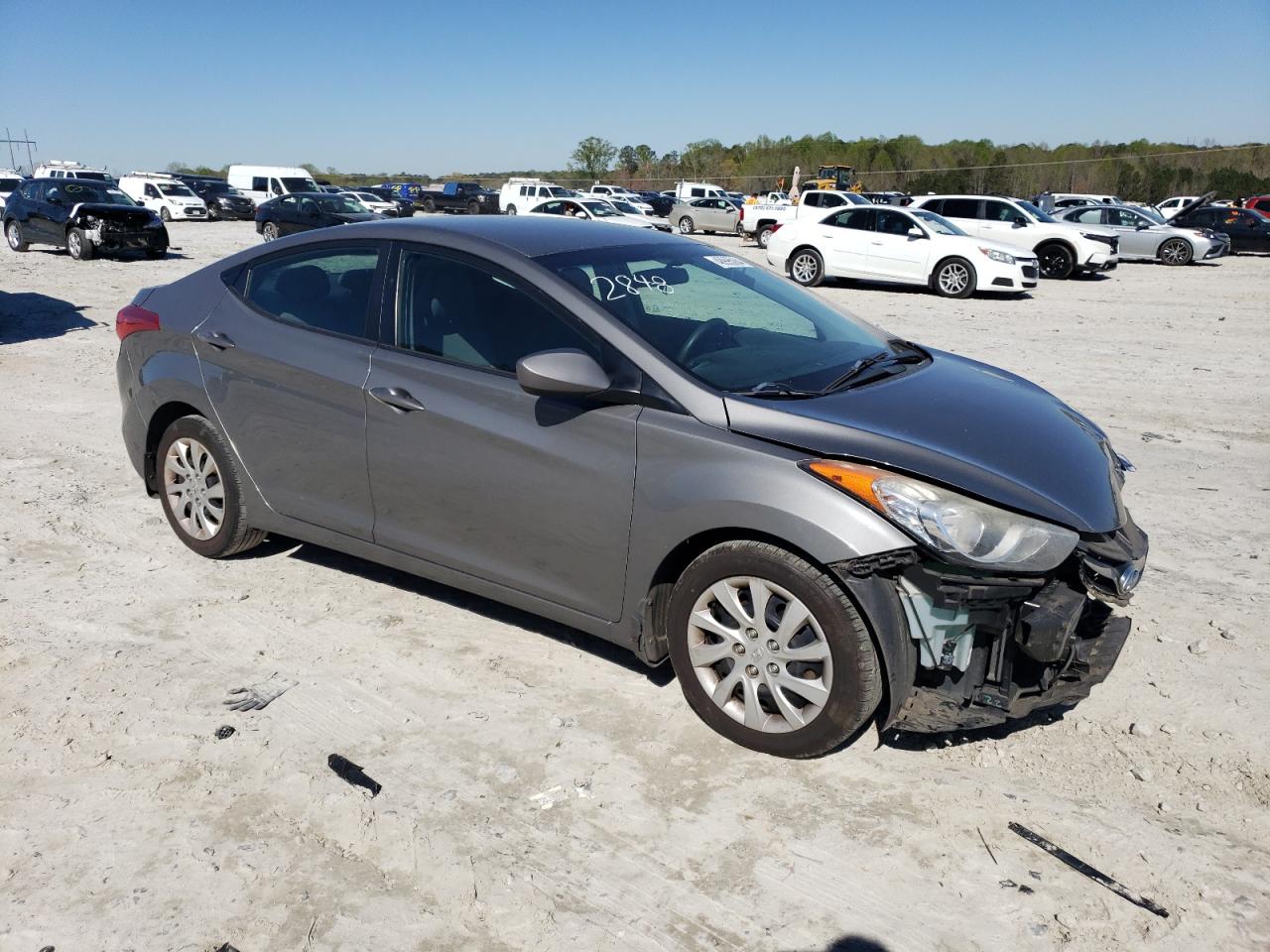 5NPDH4AE0DH222848 2013 Hyundai Elantra Gls