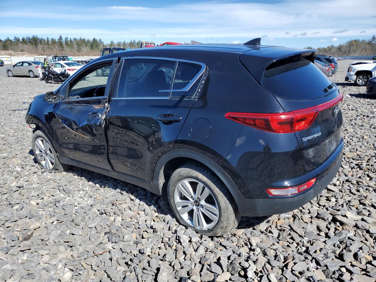 2018 Kia Sportage Lx vin: KNDPMCAC1J7486985