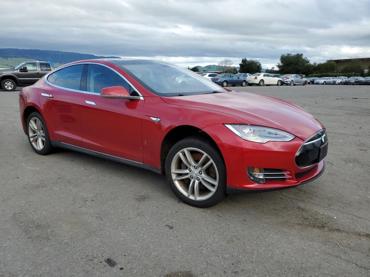 2013 Tesla Model S vin: 5YJSA1CPXDFP13502