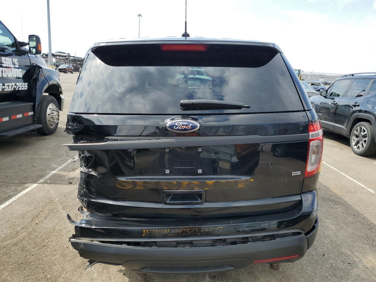 1FM5K8AR5EGC37847 2014 Ford Explorer Police Interceptor