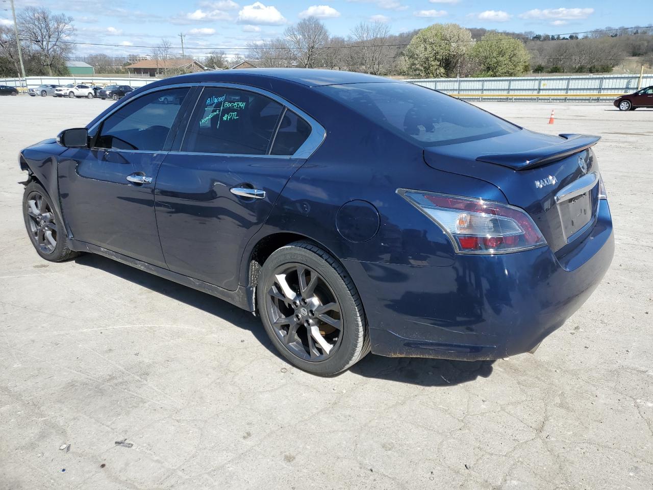 2014 Nissan Maxima S vin: 1N4AA5APXEC914147