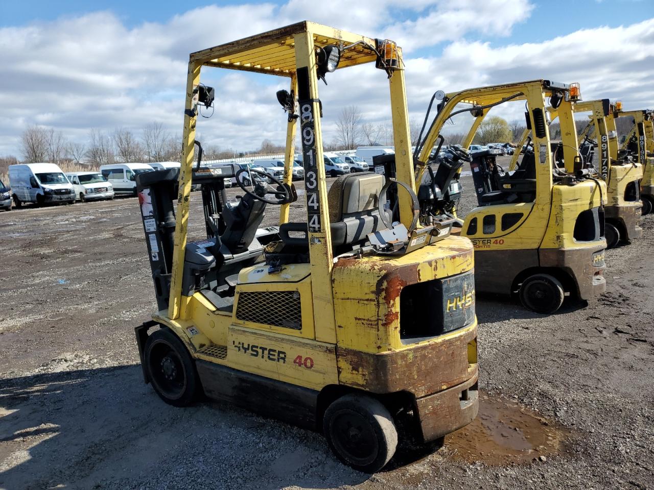 Lot #2411658211 2004 HYST FORKLIFT