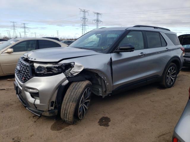 Lot #2443352801 2020 FORD EXPLORER S salvage car