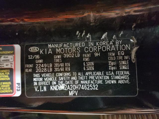 2017 KIA SOUL - KNDJN2A20H7462532