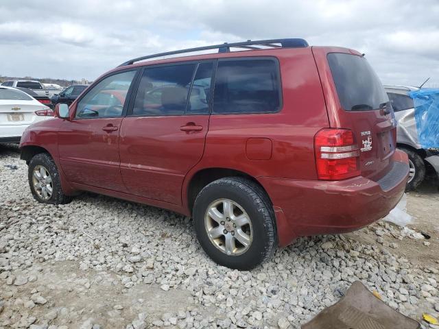 2003 Toyota Highlander VIN: JTEHD21A530020612 Lot: 47607164