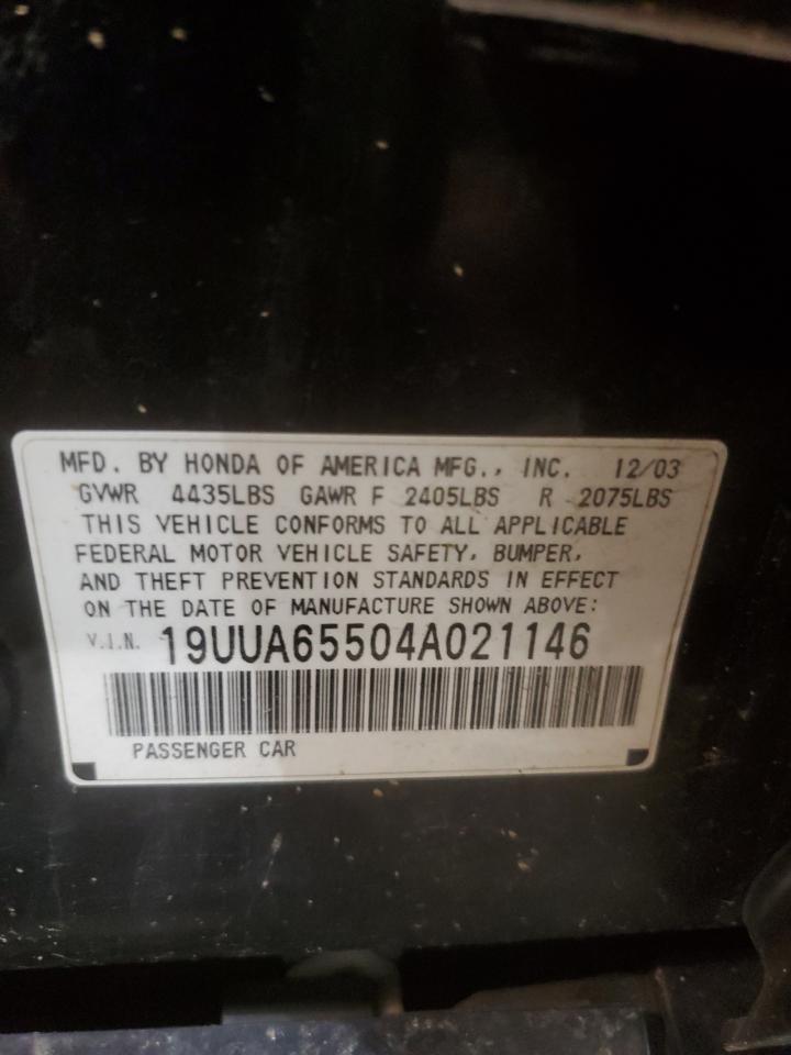 19UUA65504A021146 2004 Acura Tl