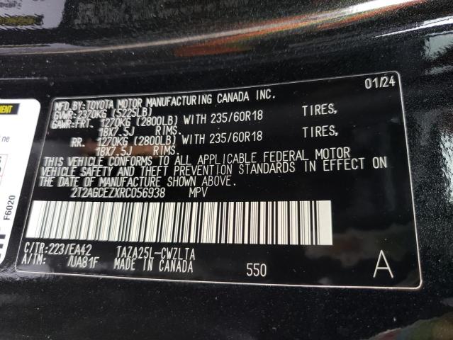 2024 LEXUS NX 350 BAS 2T2AGCEZXRC056938