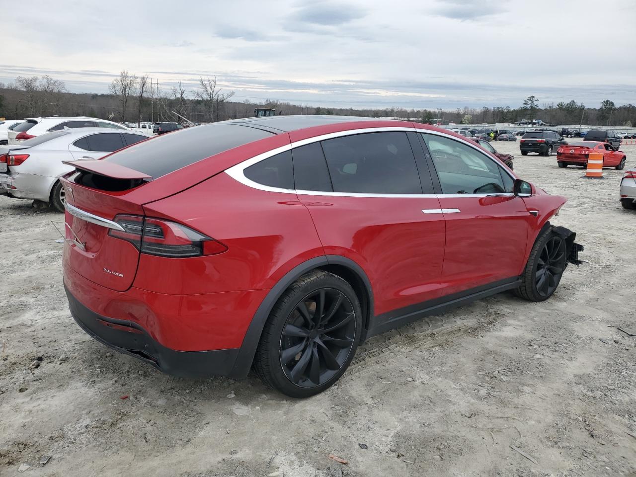 2020 Tesla Model X vin: 5YJXCBE22LF234383