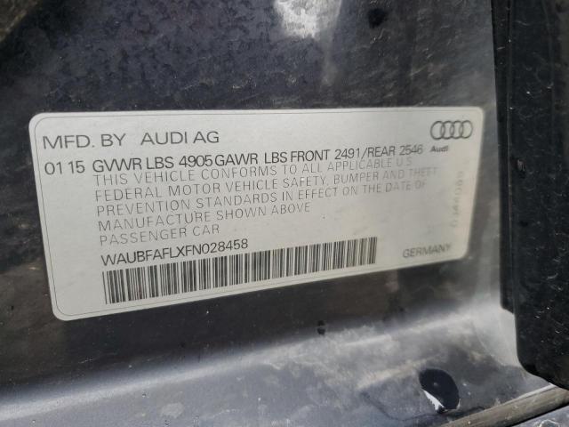 VIN WAUBFAFLXFN028458 2015 Audi A4, Premium no.13