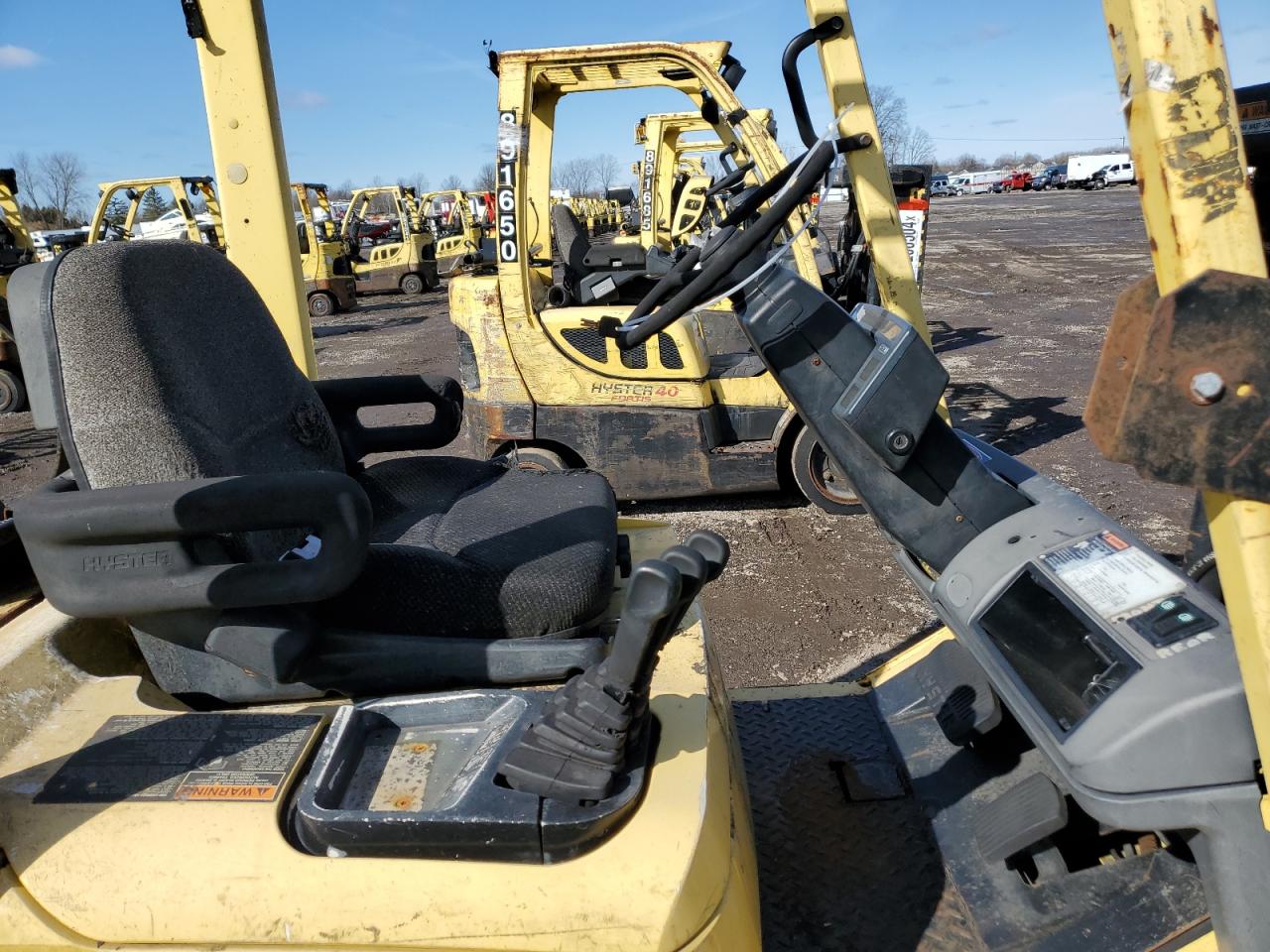 Lot #2411658211 2004 HYST FORKLIFT