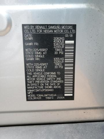 2018 Nissan Rogue S VIN: KNMAT2MTXJP569460 Lot: 48535814