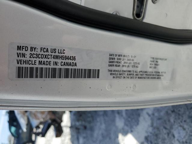2021 DODGE CHARGER R/ - 2C3CDXCT4MH594436