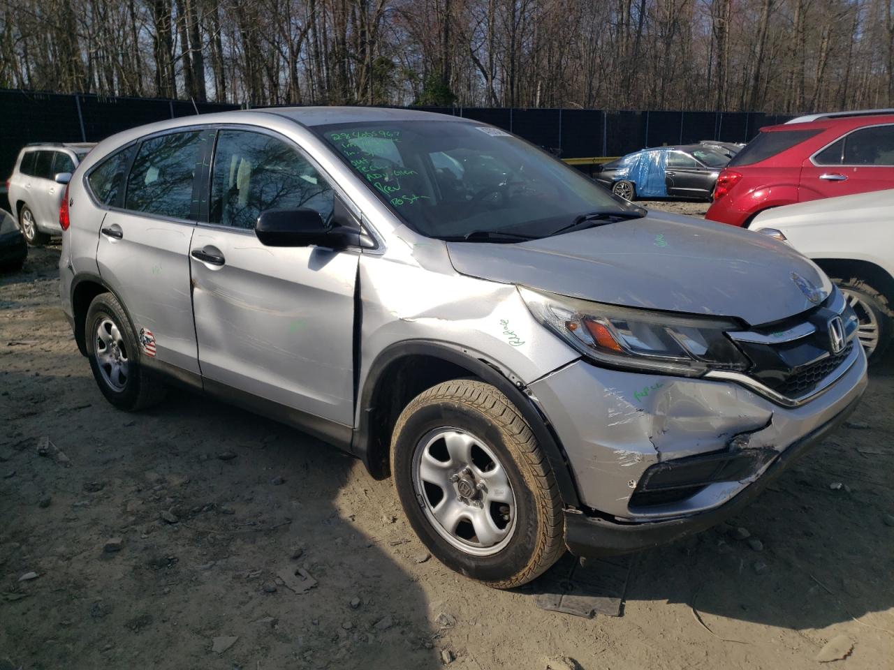 Lot #2421285989 2016 HONDA CR-V LX