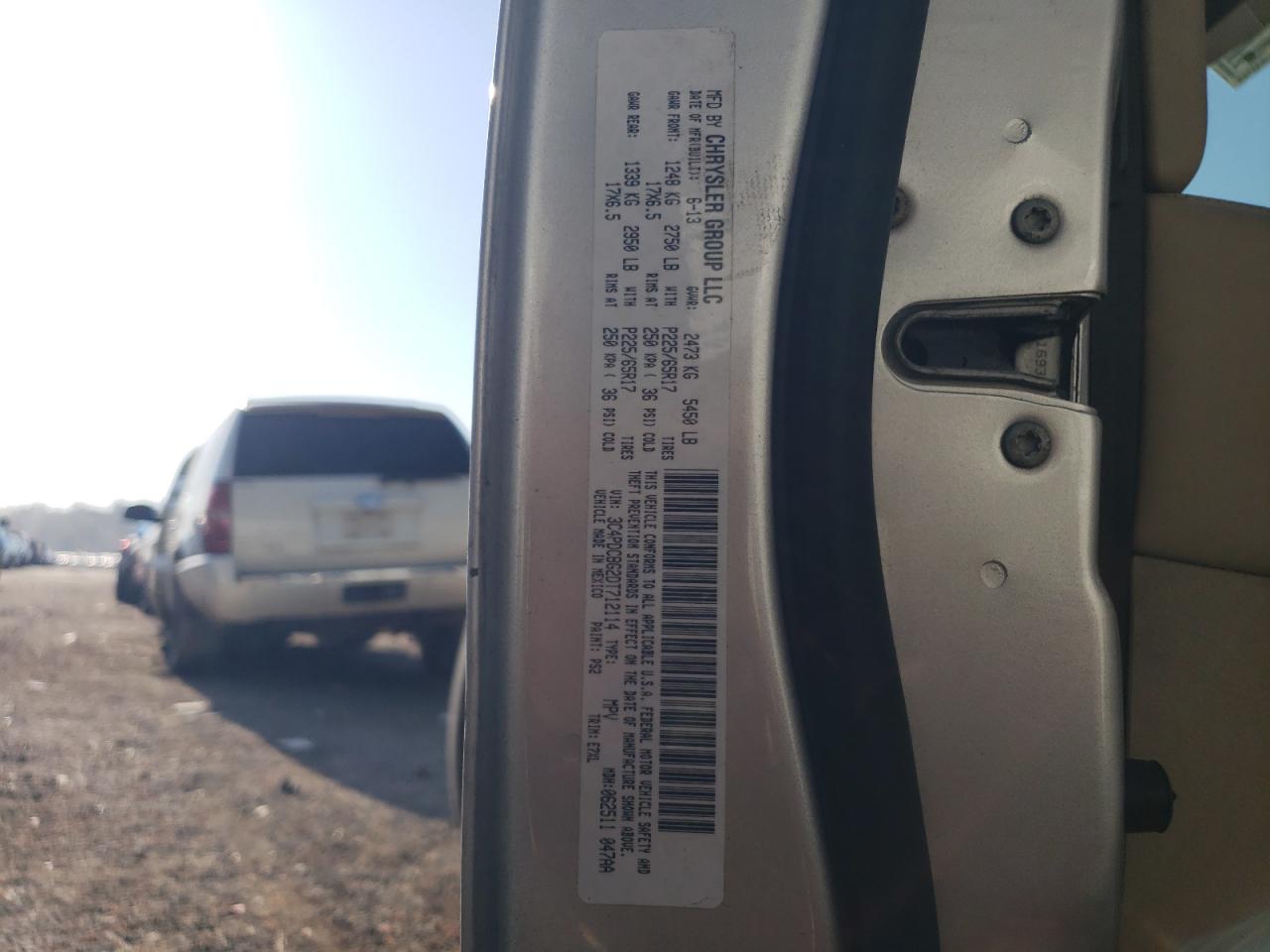 3C4PDCBG2DT712114 2013 Dodge Journey Sxt