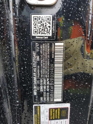 2018 MERCEDES-BENZ E 400 - WDD1K6FB9JF039409