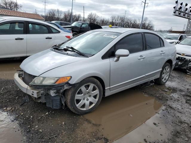 Lot #2413588027 2008 HONDA CIVIC LX salvage car