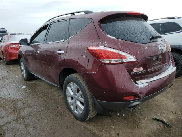 Паркетники NISSAN MURANO 2012 Бургунди