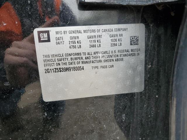 2017 Chevrolet Impala Ls VIN: 2G11Z5S39H9180054 Lot: 45235344