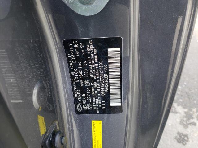 2016 HYUNDAI GENESIS CO - KMHHU6KJ7GU134101