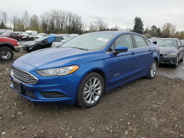 Lot #2441165563 2017 FORD FUSION SE salvage car