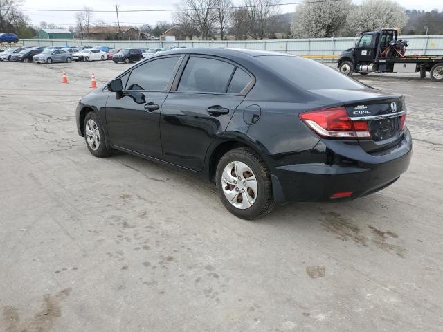 Vin: 19xfb2f52fe020916, lot: 45735974, honda civic lx 20152