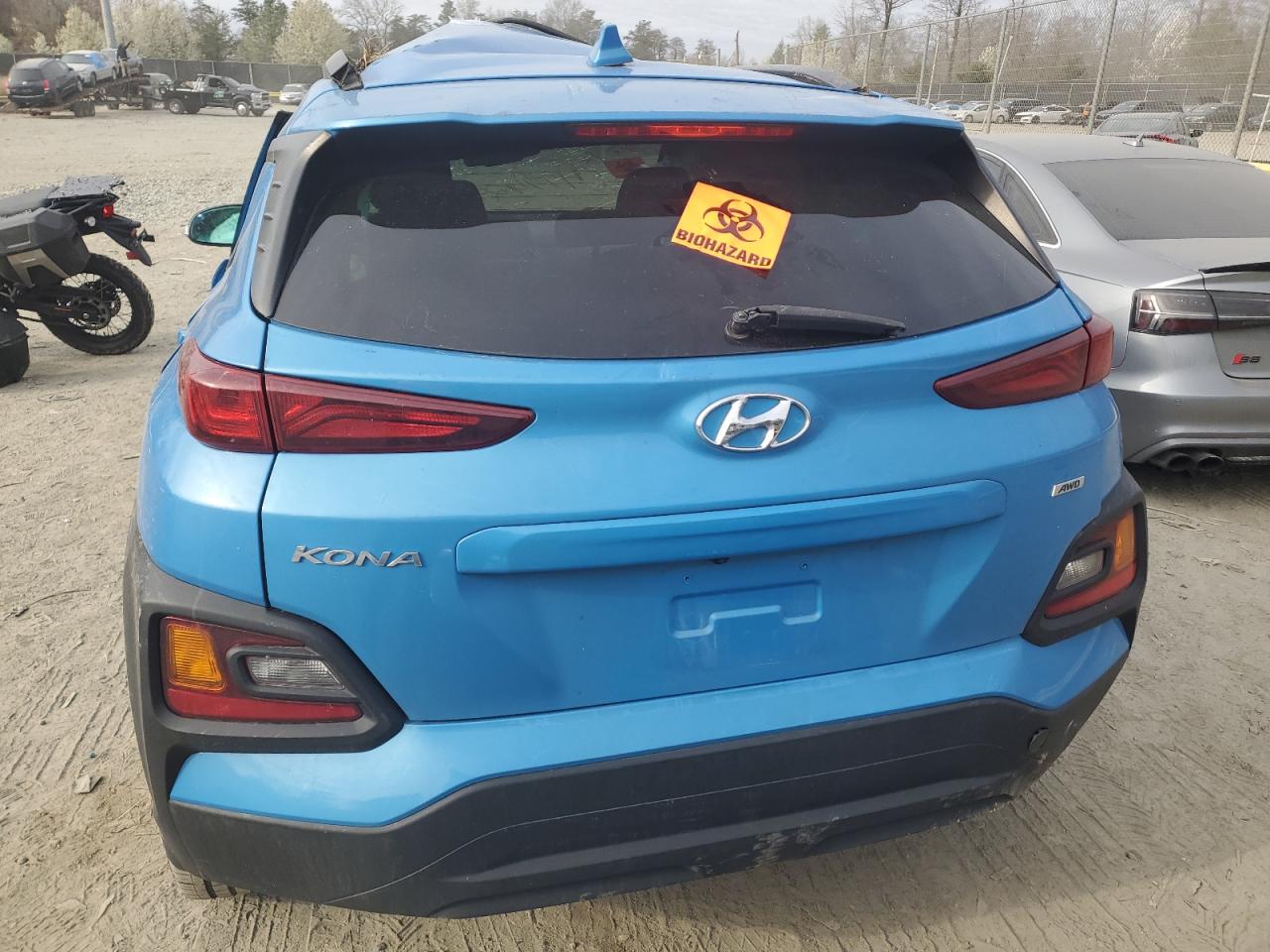KM8K6CAA6KU320592 2019 Hyundai Kona Sel