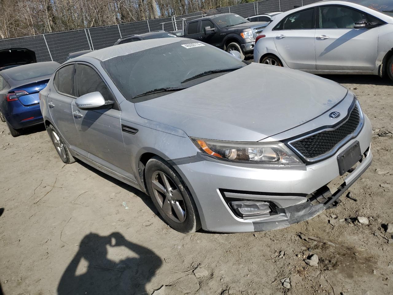 5XXGM4A76EG295195 2014 Kia Optima Lx