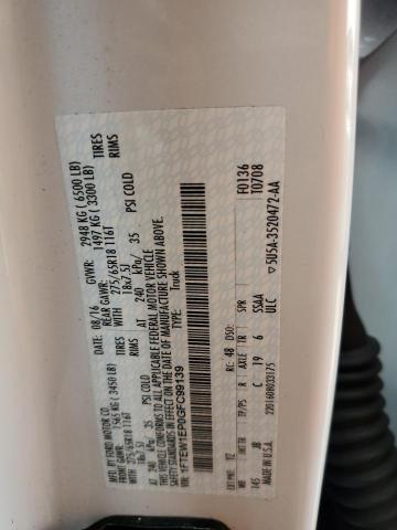 2016 Ford F150 Supercrew VIN: 1FTEW1EP0GFC99139 Lot: 48354904