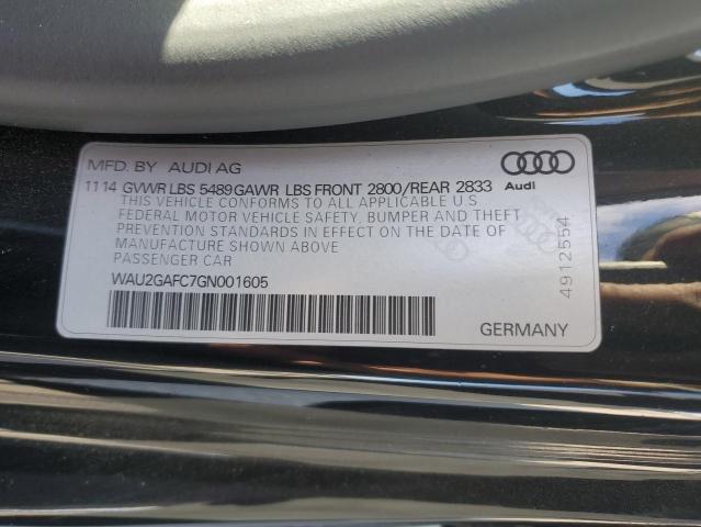 VIN WAU2GAFC7GN001605 2016 Audi A7, Prestige no.12