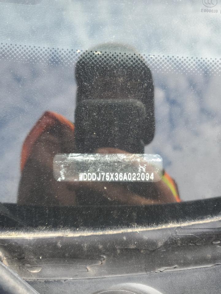 WDDDJ75X36A022094 2006 Mercedes-Benz Cls 500C