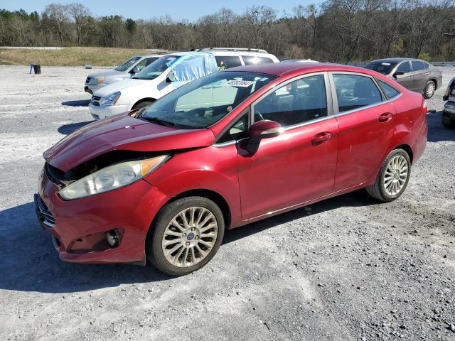 Lot #2455236390 2015 FORD FIESTA TIT salvage car