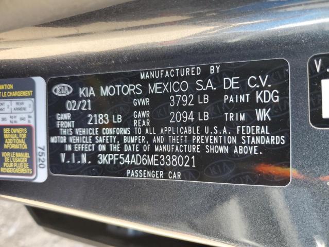 3KPF54AD6ME338021 Kia Forte EX 12