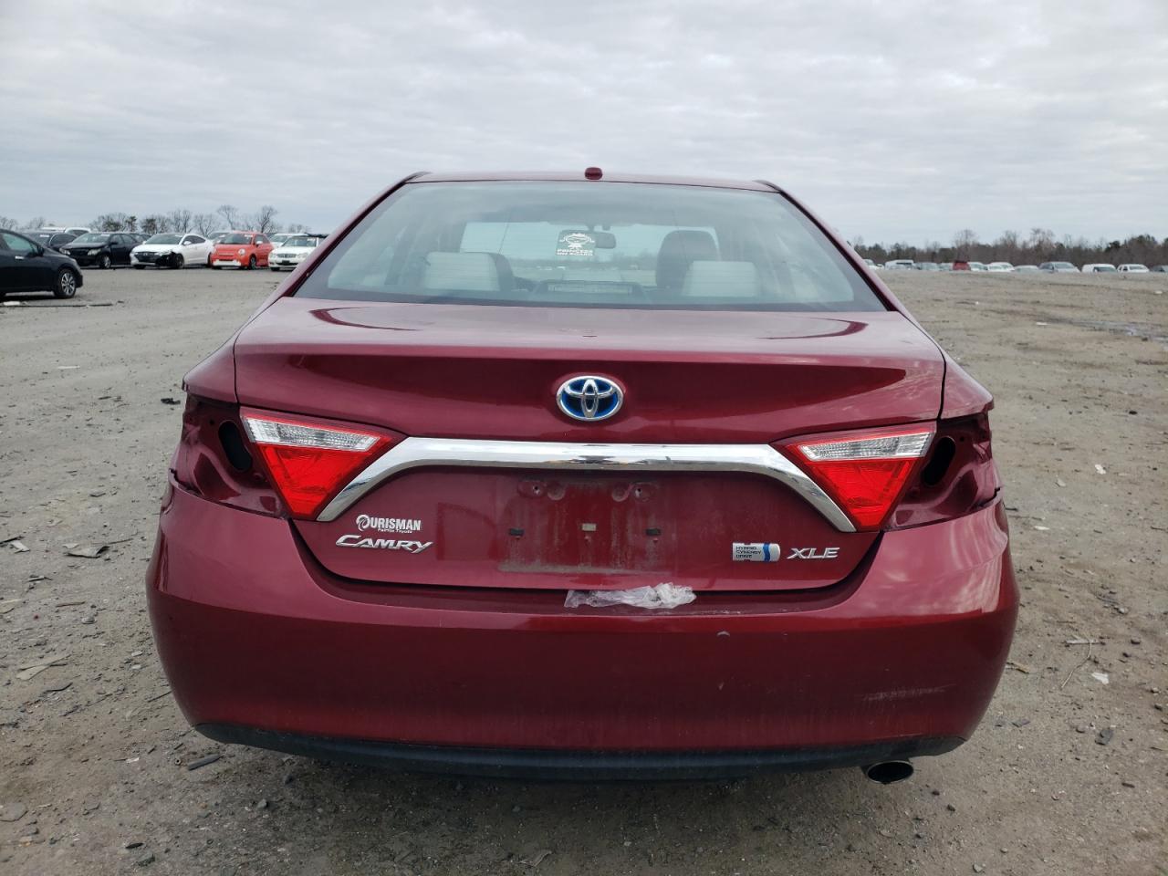 Lot #2838335289 2017 TOYOTA CAMRY HYBR