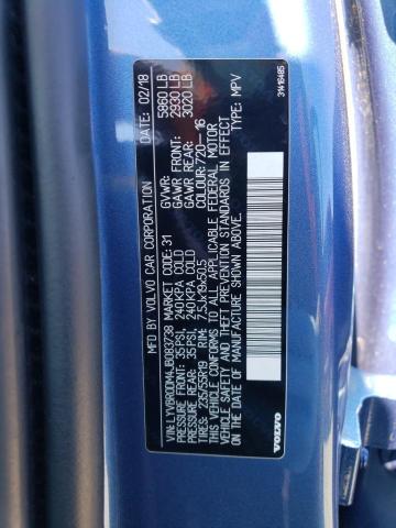 2018 VOLVO XC60 T8 R- LYVBR0DM4JB083738