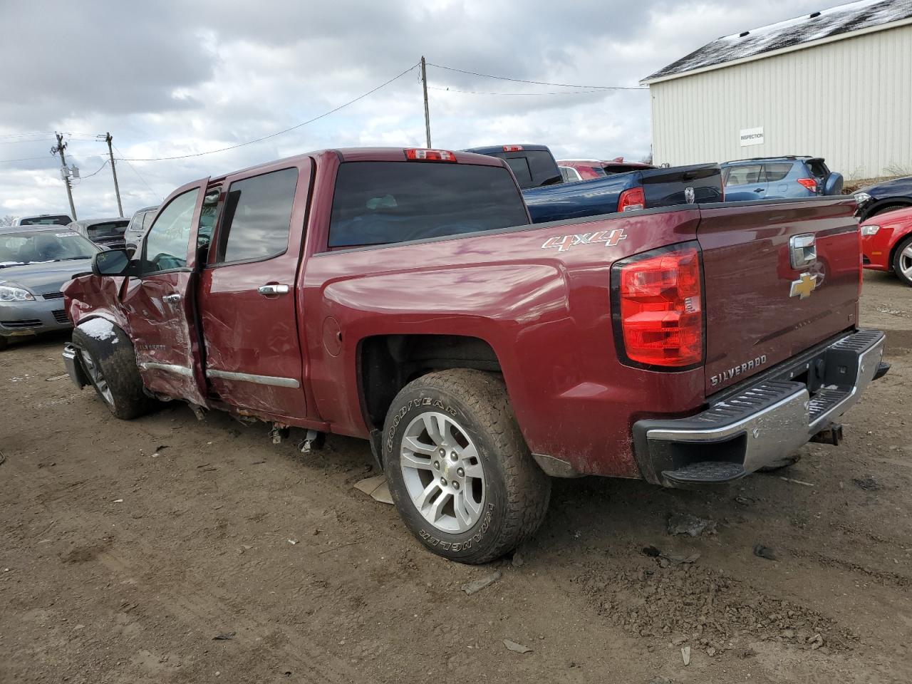 3GCUKREC2EG442476 2014 Chevrolet Silverado K1500 Lt