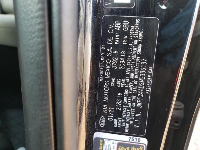 3KPF24AD3ME336137 Kia Forte FE 12