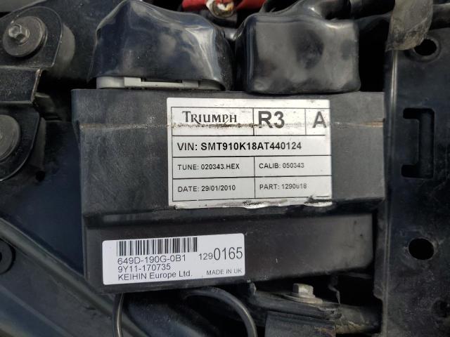 2010 TRIUMPH MOTORCYCLE BONNEVILLE - SMT910K18AT440124