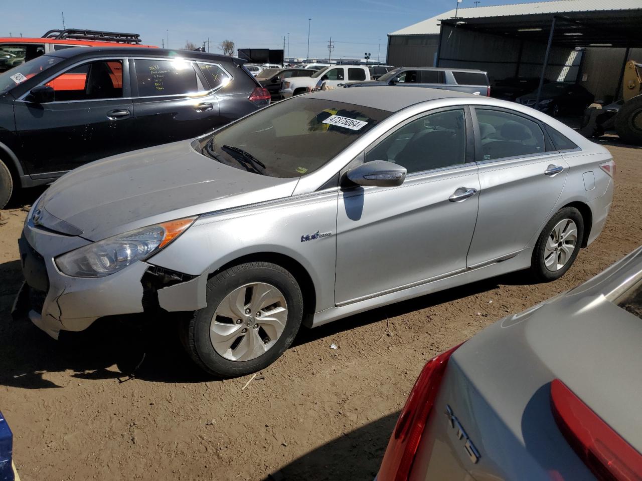 Lot #2548742334 2013 HYUNDAI SONATA HYB