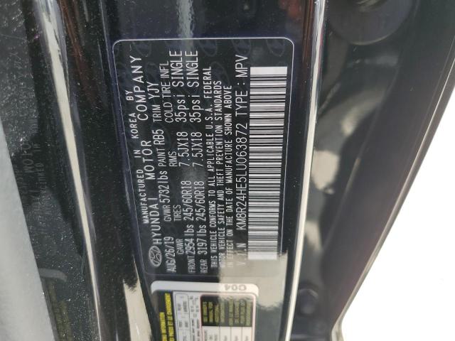 VIN KM8R24HE5LU063872 2020 HYUNDAI PALISADE no.12