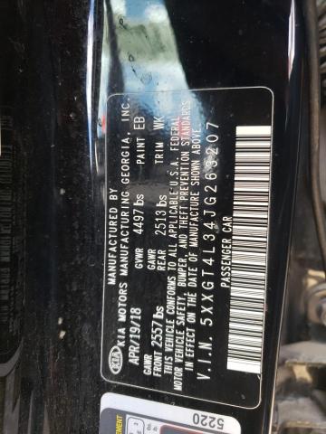 2018 Kia Optima Lx VIN: 5XXGT4L34JG263207 Lot: 45415704