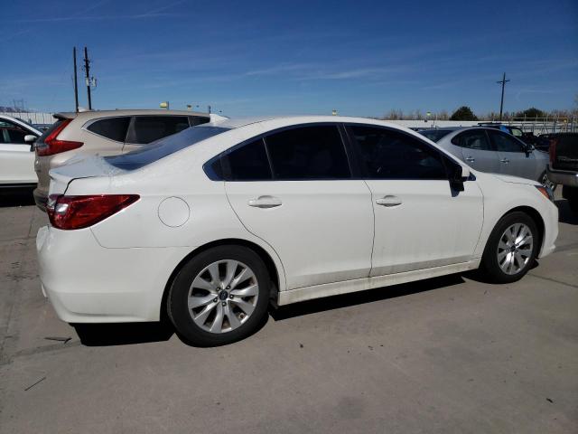  SUBARU LEGACY 2016 Білий