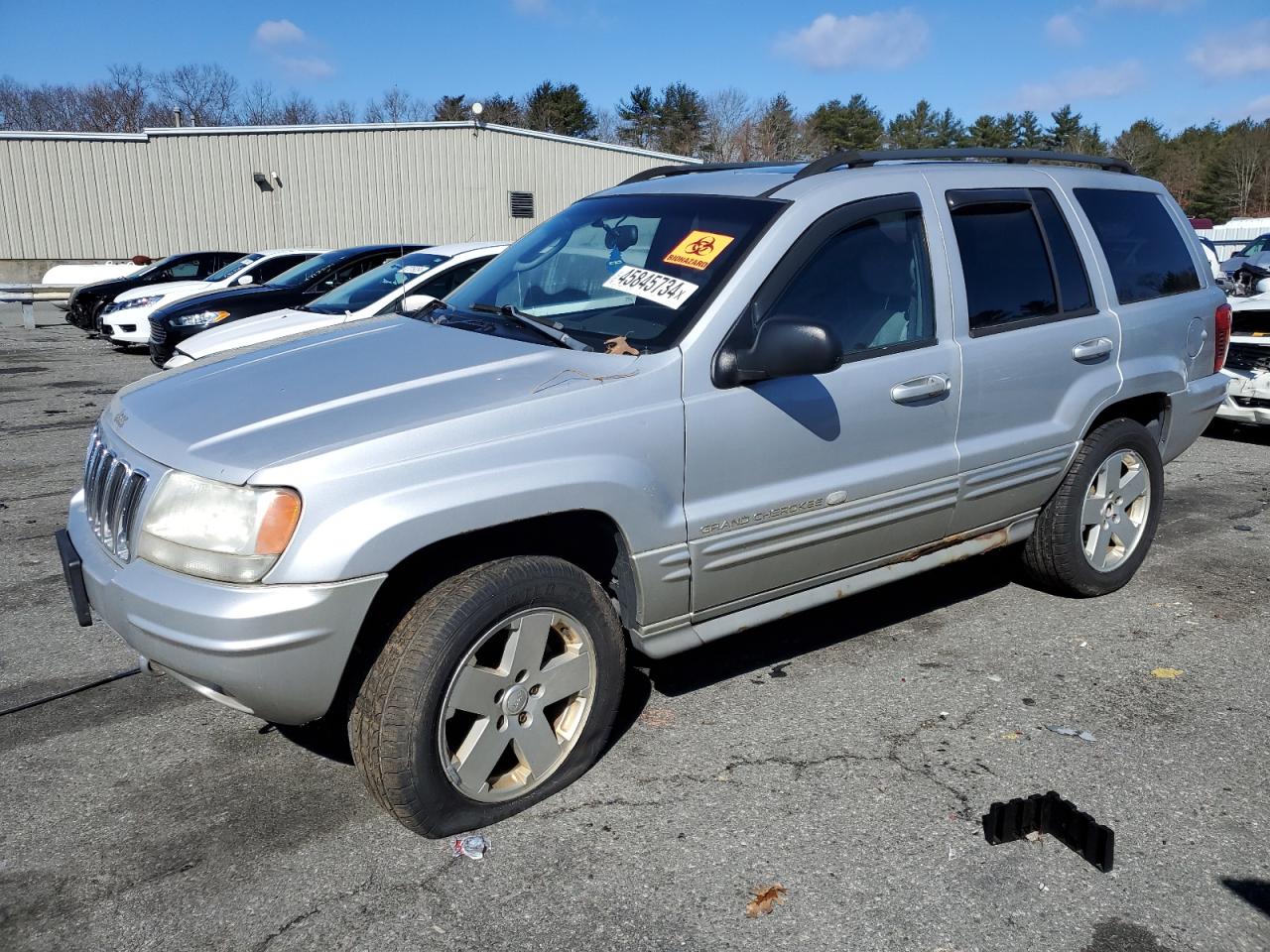 1J8GW68J02C329336 2002 Jeep Grand Cherokee Overland