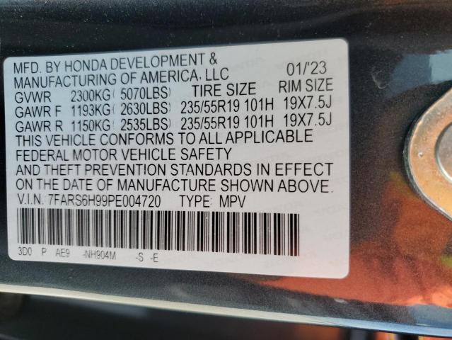 2023 HONDA CR-V SPORT - 7FARS6H99PE004720