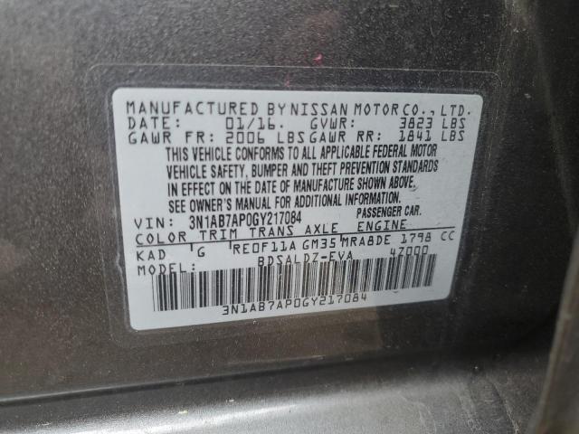 2016 NISSAN SENTRA FE+ 3N1AB7AP0GY217084