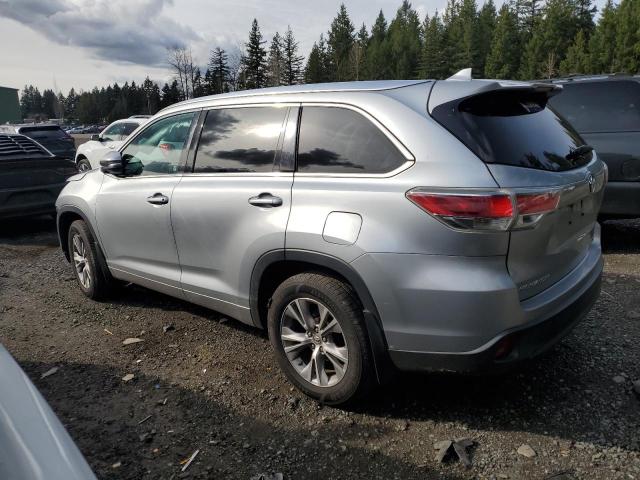 VIN 5TDJKRFH8ES053310 2014 Toyota Highlander, Xle no.2